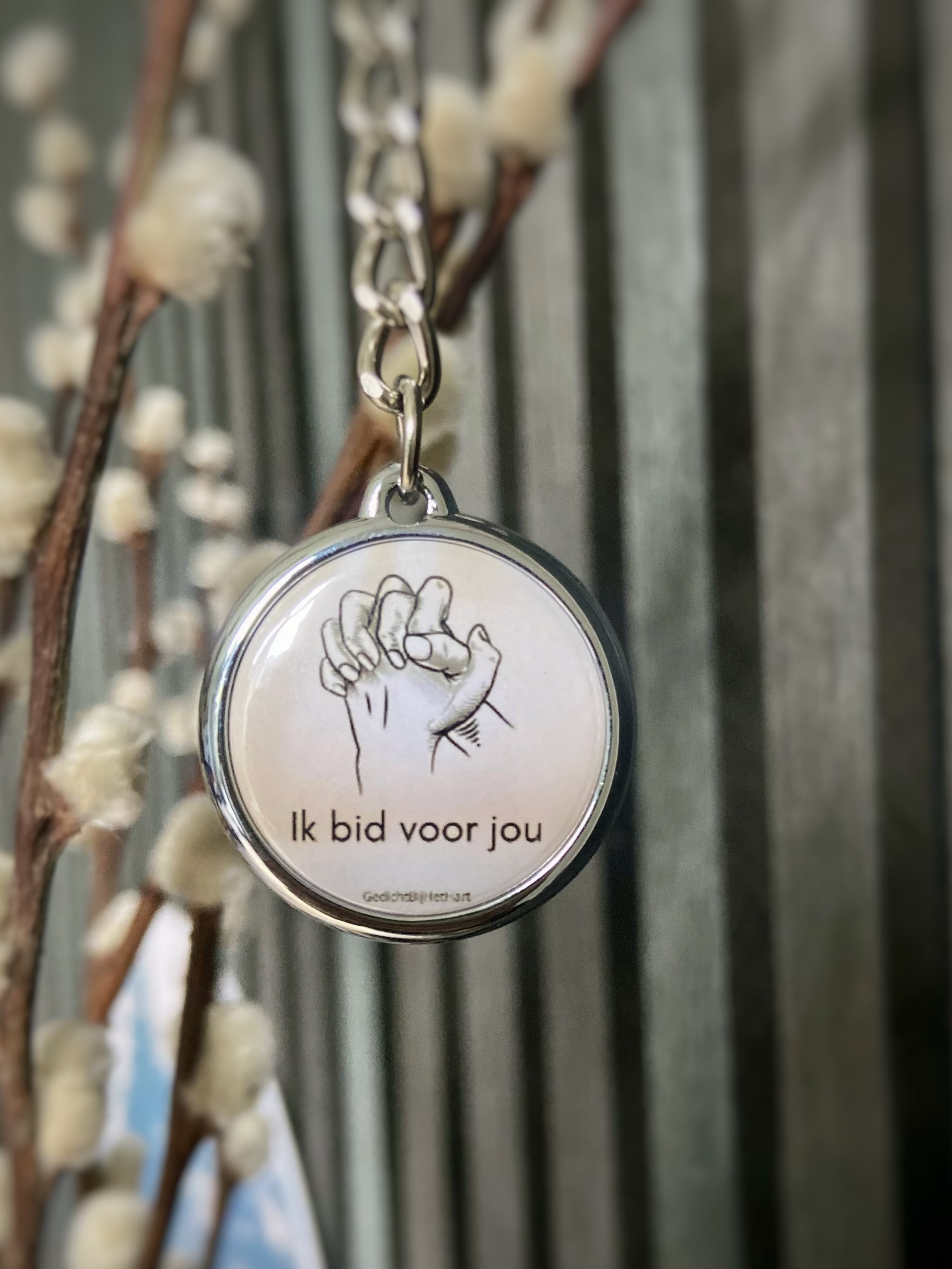 Sleutelhanger “Ik bid voor jou”